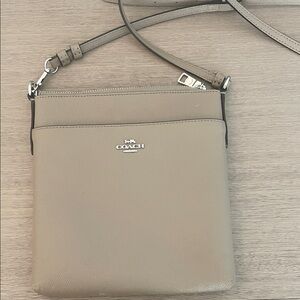 Coach Beige Crossbody Bag